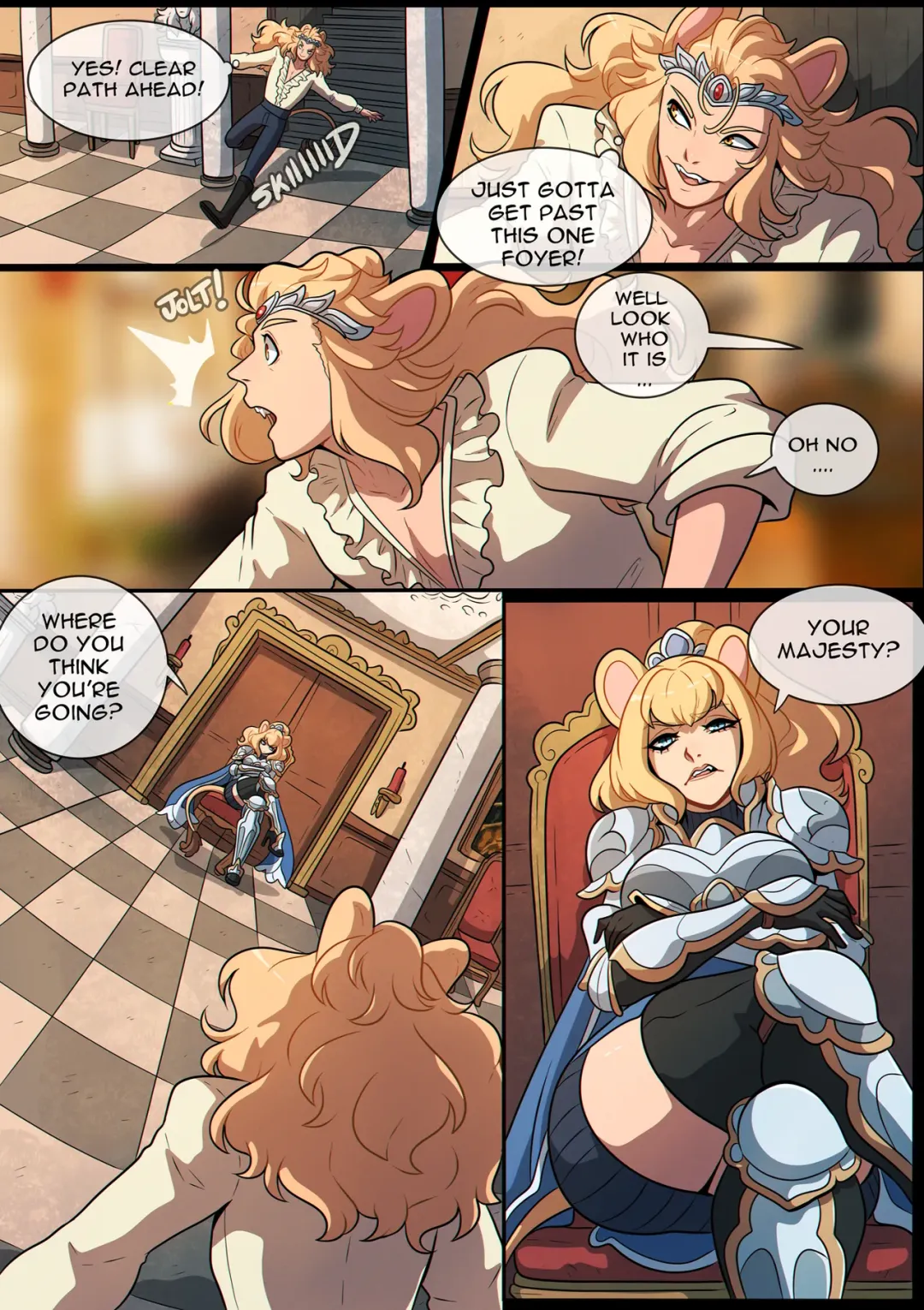 Comic Porno de A Lion’s Pride 4 - Kinkymation (#12)