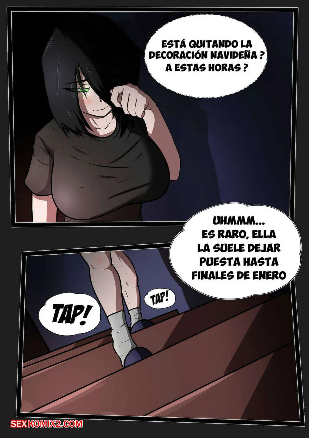 Comic Porno NAVIDAD ATRASADA. Rewrite. (#4)