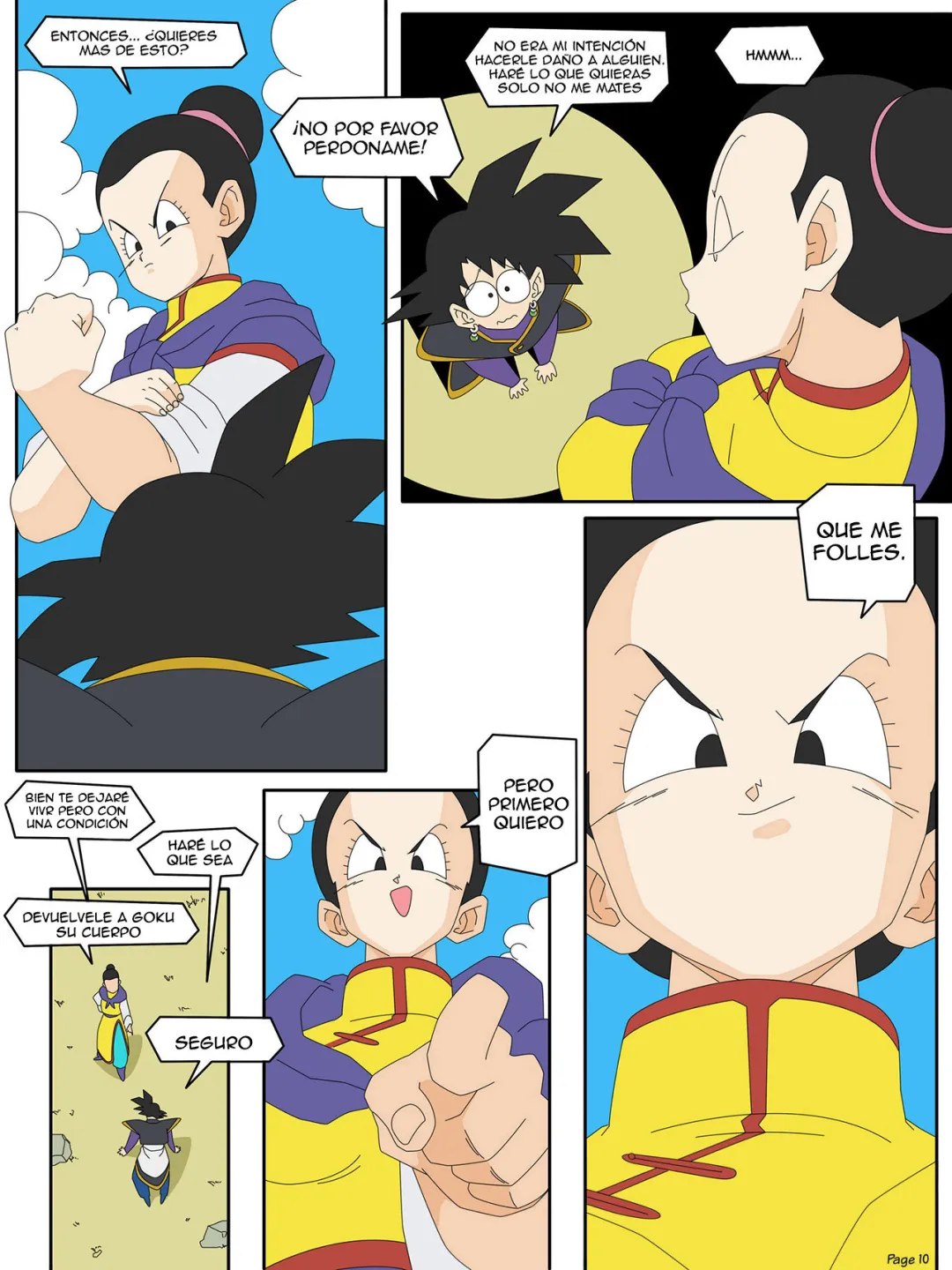 Comic Porno de [Botbot] DRAGON BALL Yamete — Zamasus Ambition (Dragon Ball Super) (#11)