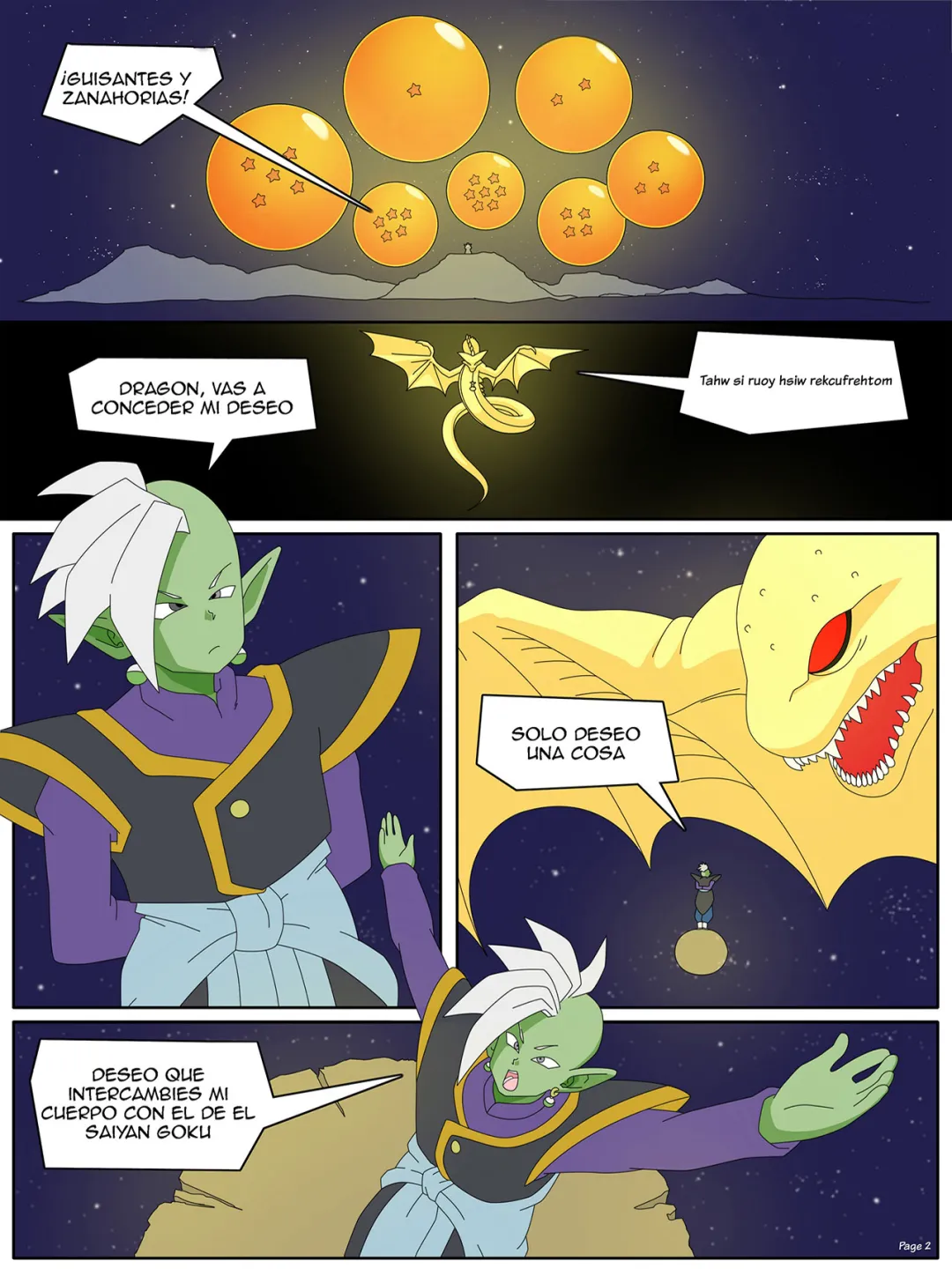 Comic Porno [Botbot] DRAGON BALL Yamete — Zamasus Ambition (Dragon Ball Super) (#3)