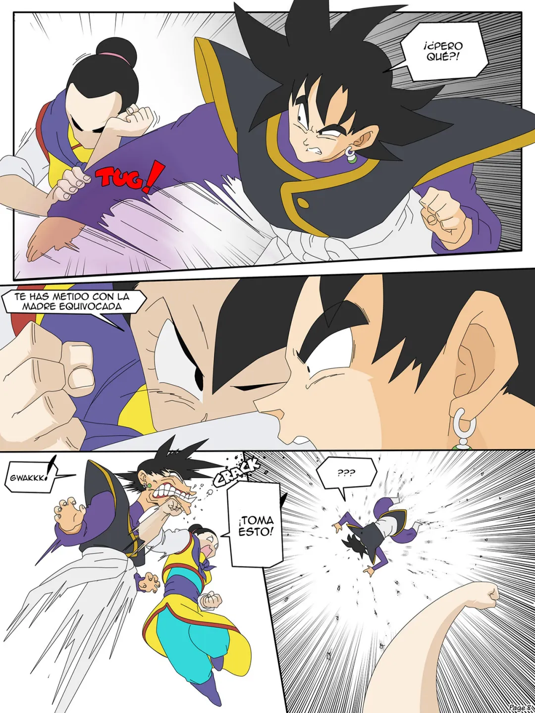 Comic Porno de [Botbot] DRAGON BALL Yamete — Zamasus Ambition (Dragon Ball Super) (#9)