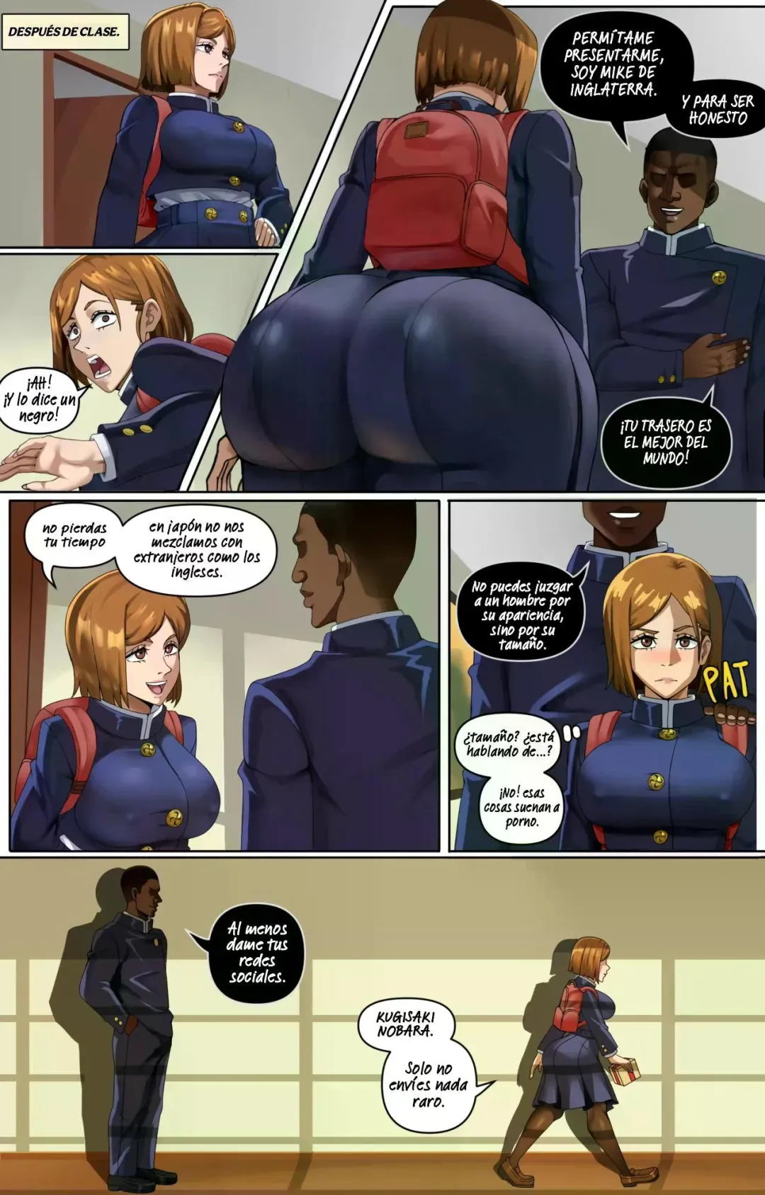 Comic Porno [Pink Pawg] La SEGUNDA CITA (Jujutsu Kaisen) (#4)
