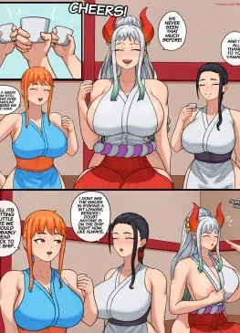 Yamato’s All-Nighter At Onigashima - Superbusty