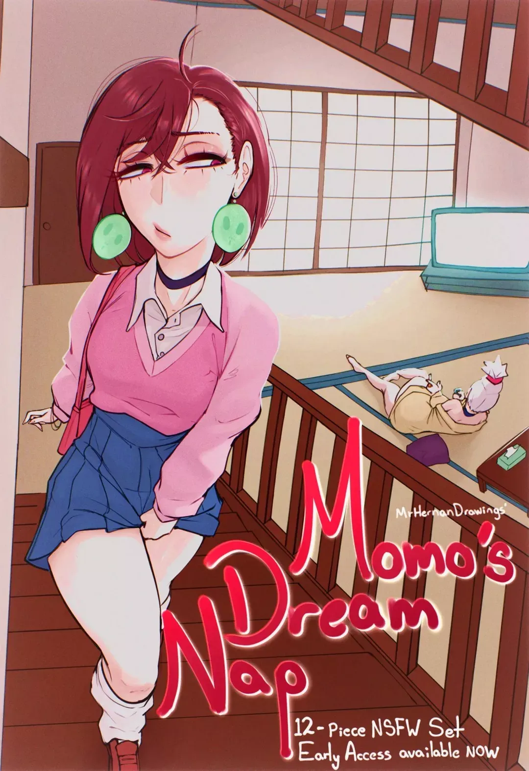 Comic Porno de Momo’s Dream Nap - MrHernanDrawings (#1)