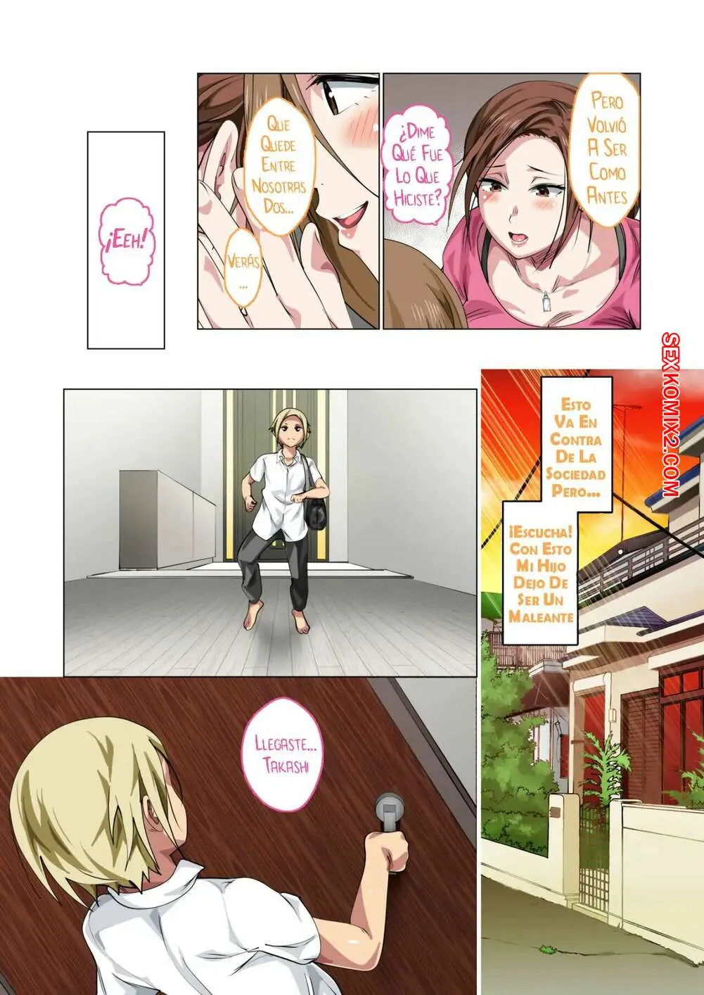 Comic Porno OKORINBO MAMA No Amayakashi SEX. Circle Spice. (#7)