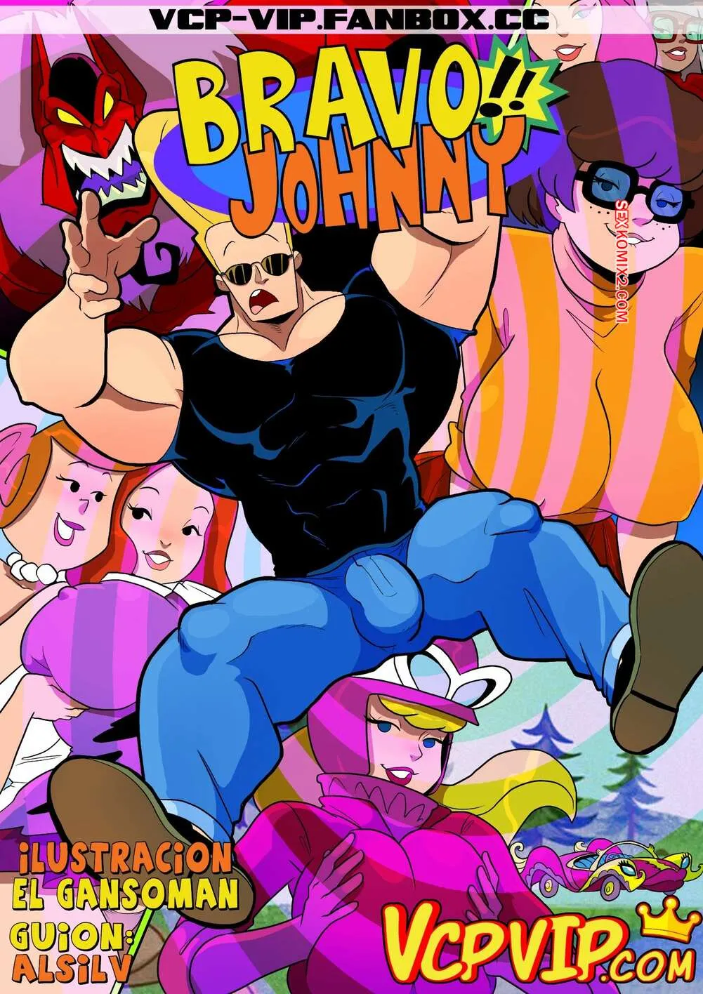 Comic Porno de Bravo Johnny. Gansoman (#1)