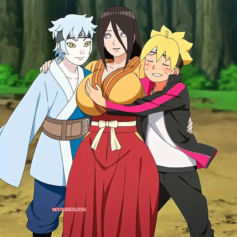 Comic Porno de Hanabi X Boruto X Mitsuki. Tbaanime (#1)