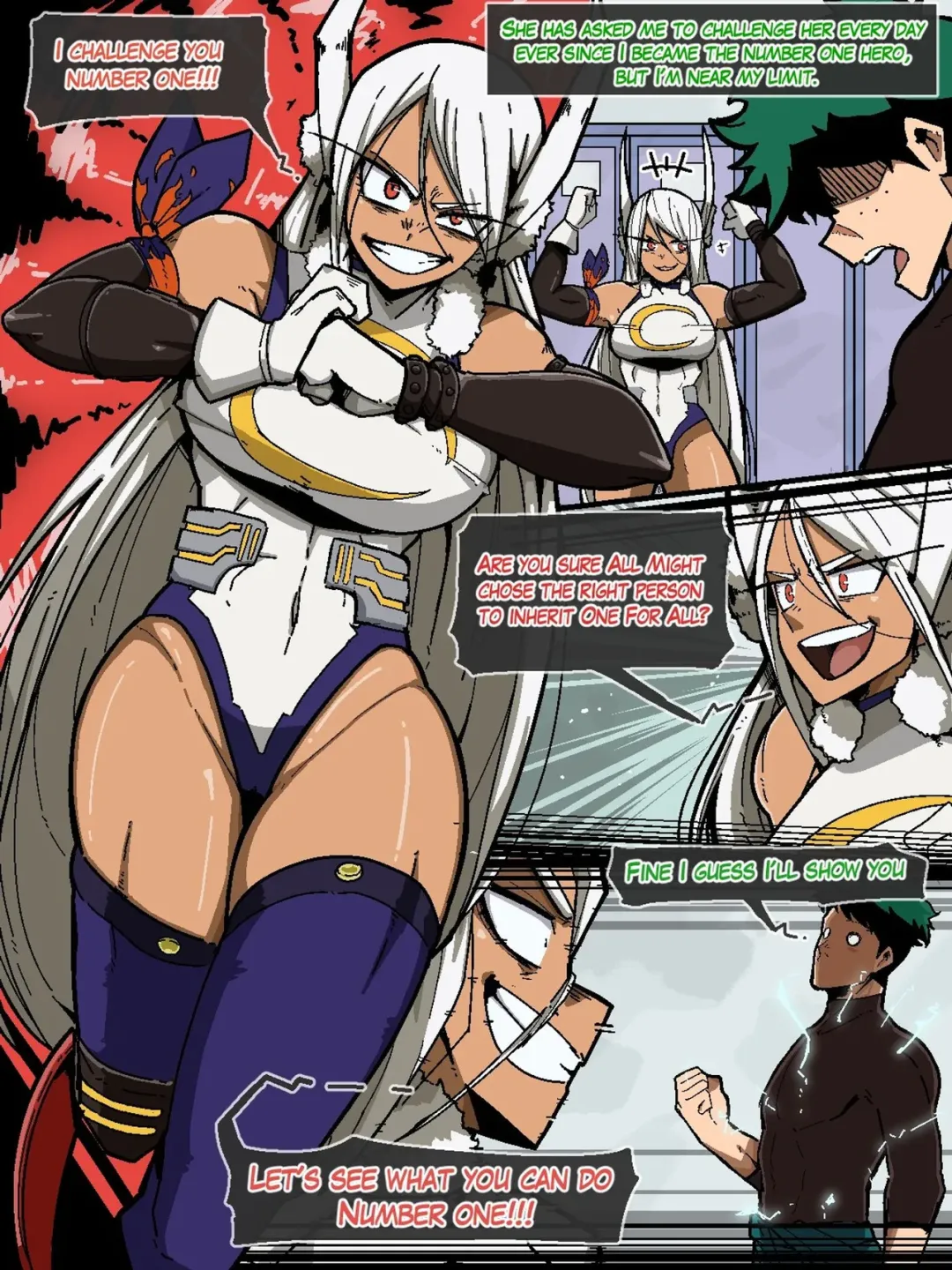 Comic Porno Mirko X Deku - Mark Gavatino (#7)