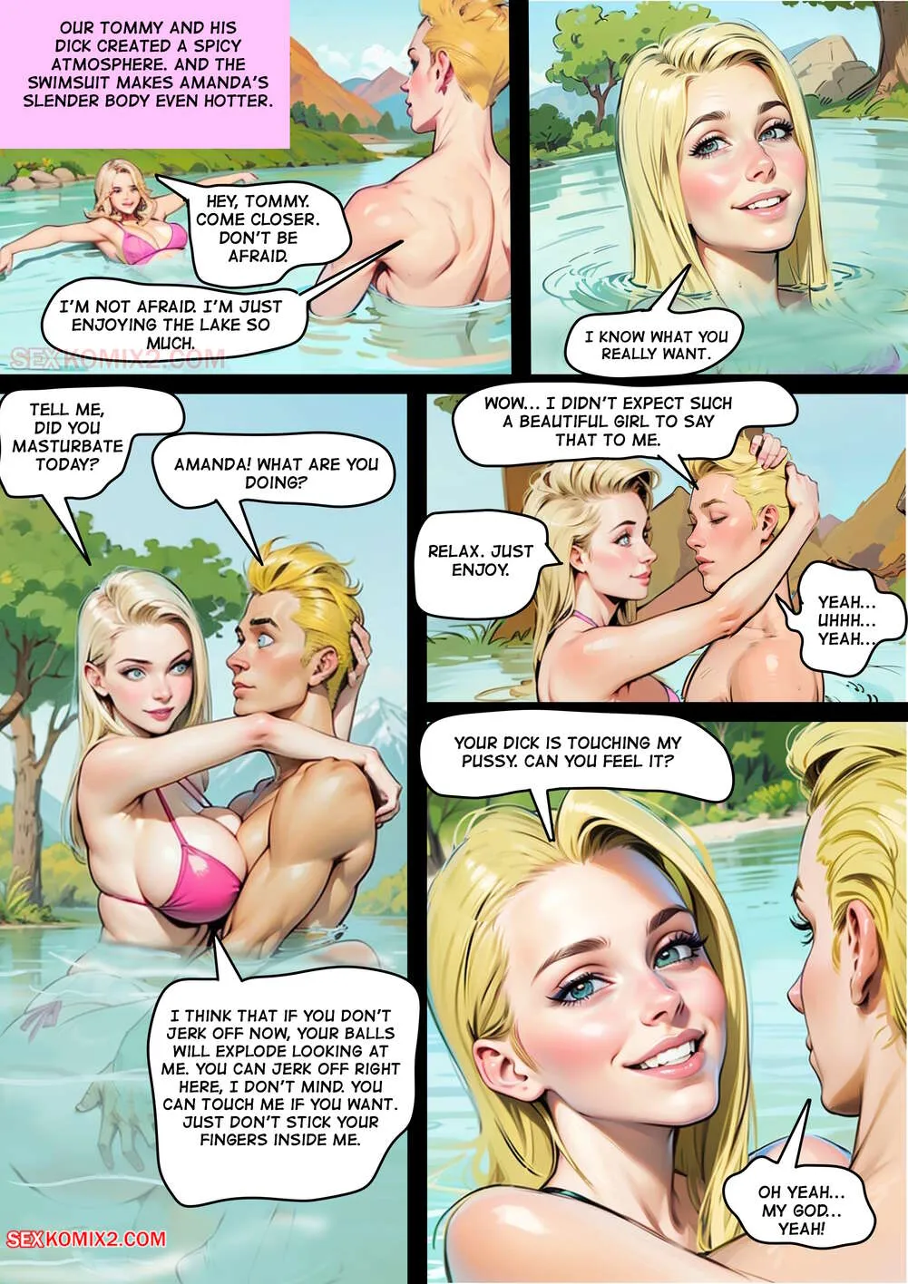 Comic Porno de Sexual Call. Mr Cookie For Sexkomix2.com. (#8)