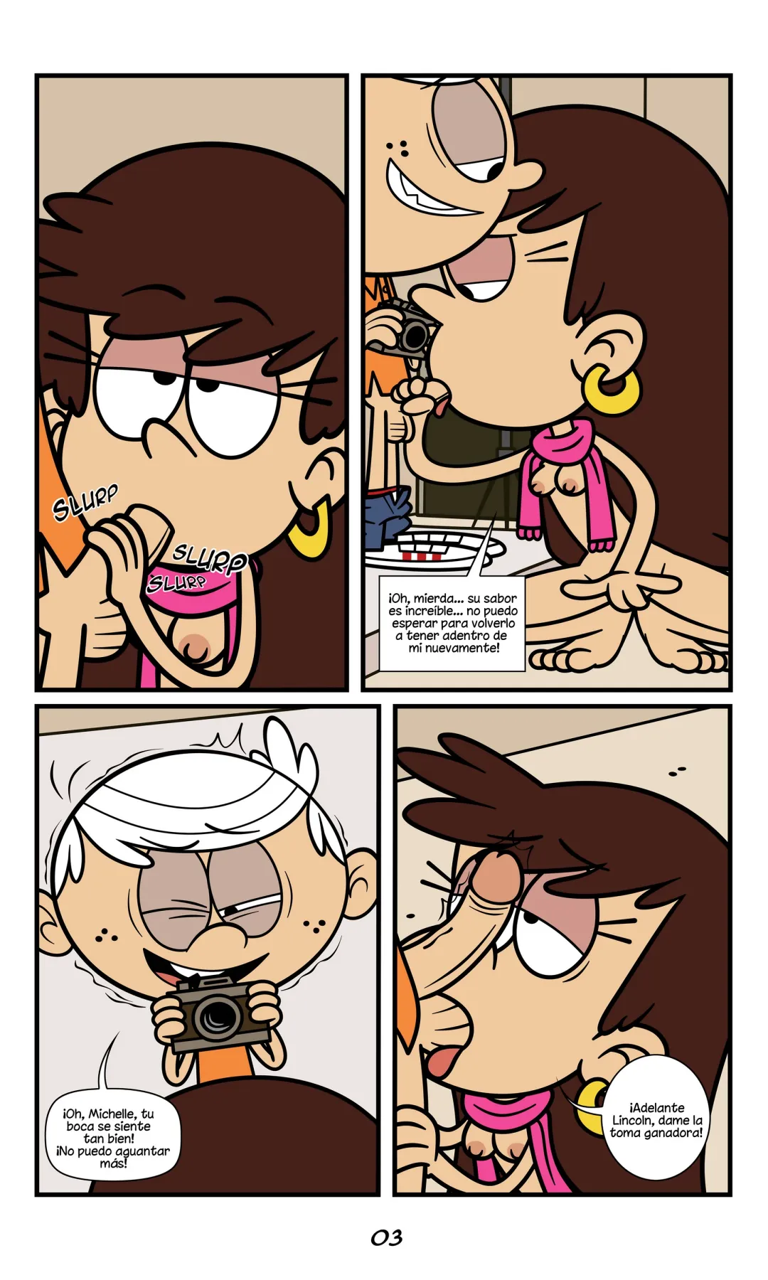 Comic Porno [Taki8hiro] Lincoln X Michelle (The Loud House) (#3)