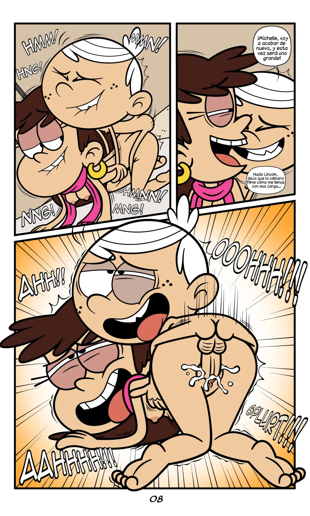 Comic Porno de [Taki8hiro] Lincoln X Michelle (The Loud House) (#8)