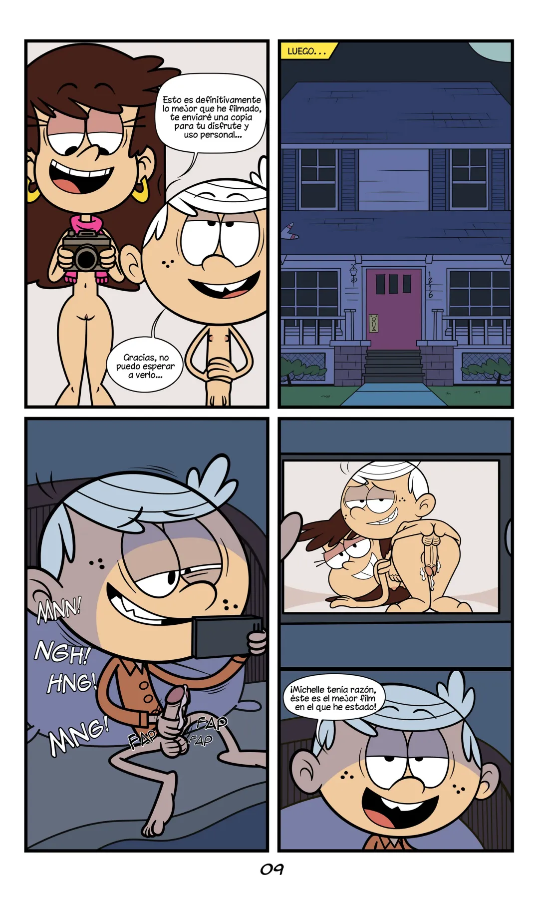 Comic Porno de [Taki8hiro] Lincoln X Michelle (The Loud House) (#9)