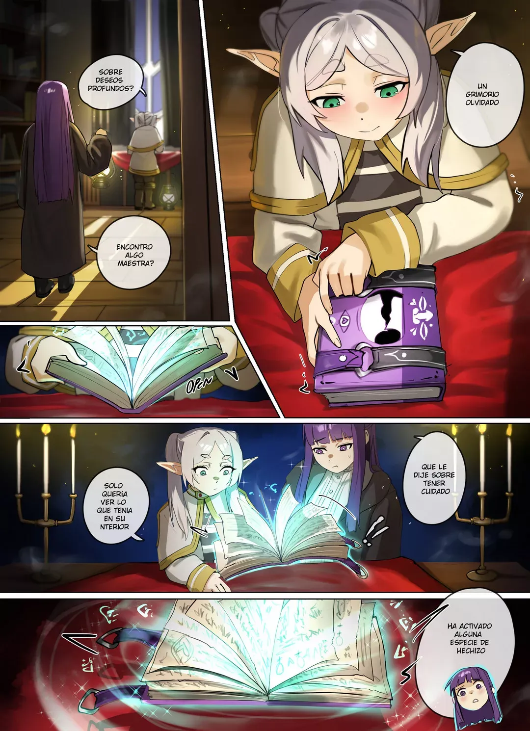 Comic Porno The Spell That Made Us Come Together - Waligner (#4)