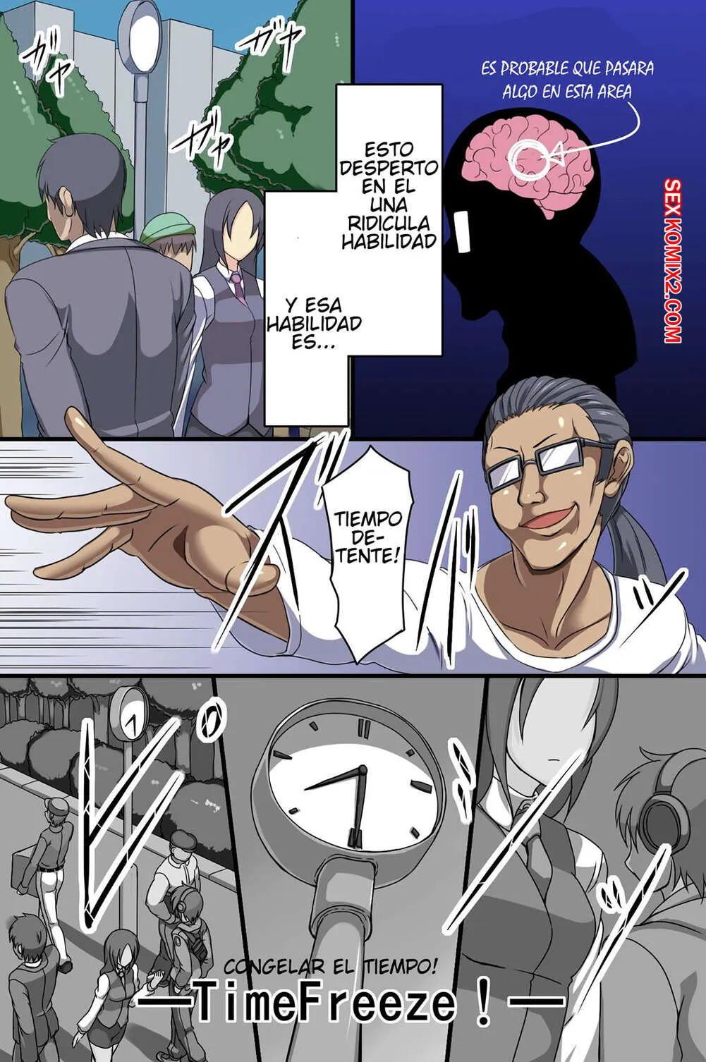 Comic Porno Una ESCUELA Donde El Tiempo Se DETUVO. Kyouyama Hiroki. (#3)