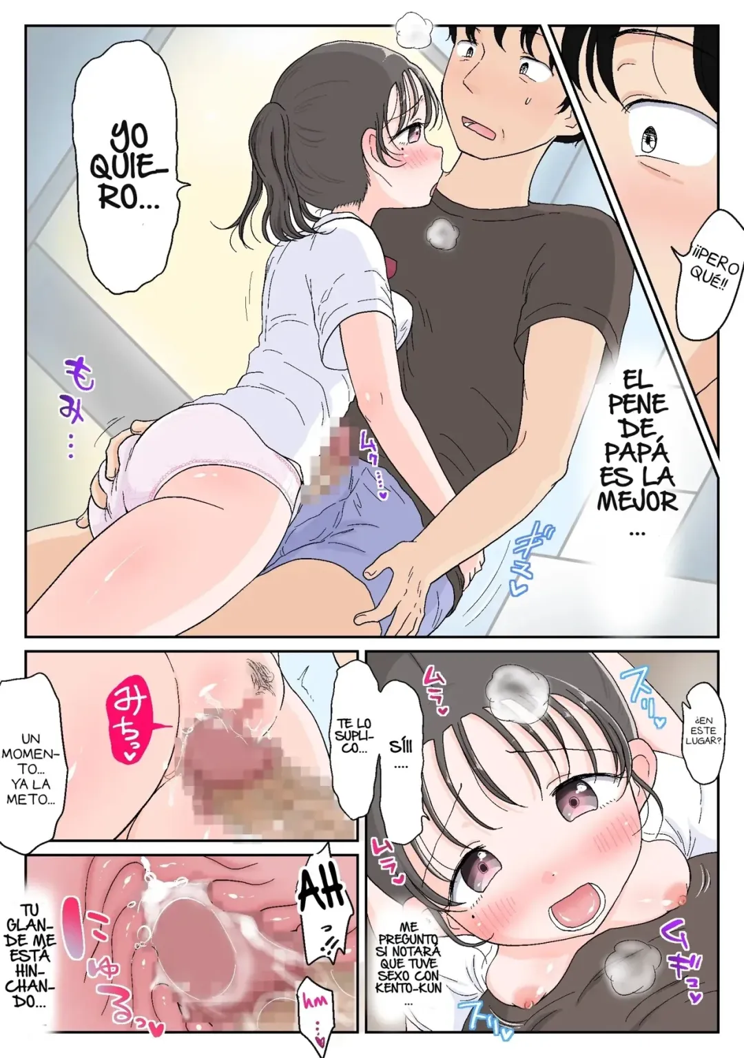 Comic Porno de [Waseichigo (Kutani)] Oyako Honmono Seikyouiku 4 Hajimete No Hotel, Anal, Kareshi, Ninshin (#30)
