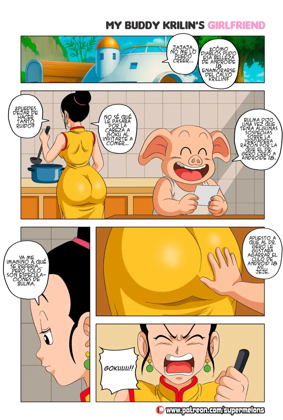 Comic Porno My Buddy Krillins Girlfriend - Super Melons (#4)