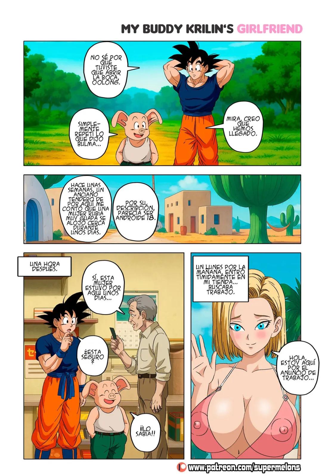 Comic Porno My Buddy Krillins Girlfriend - Super Melons (#6)