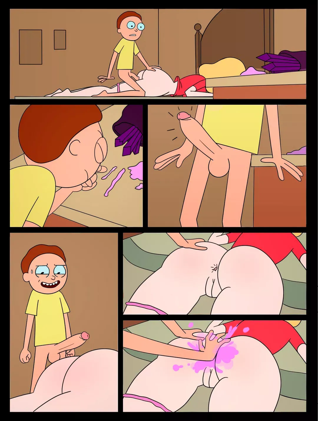 Comic Porno Beth And Morty Comic XXX - Whargleblargle (#6)