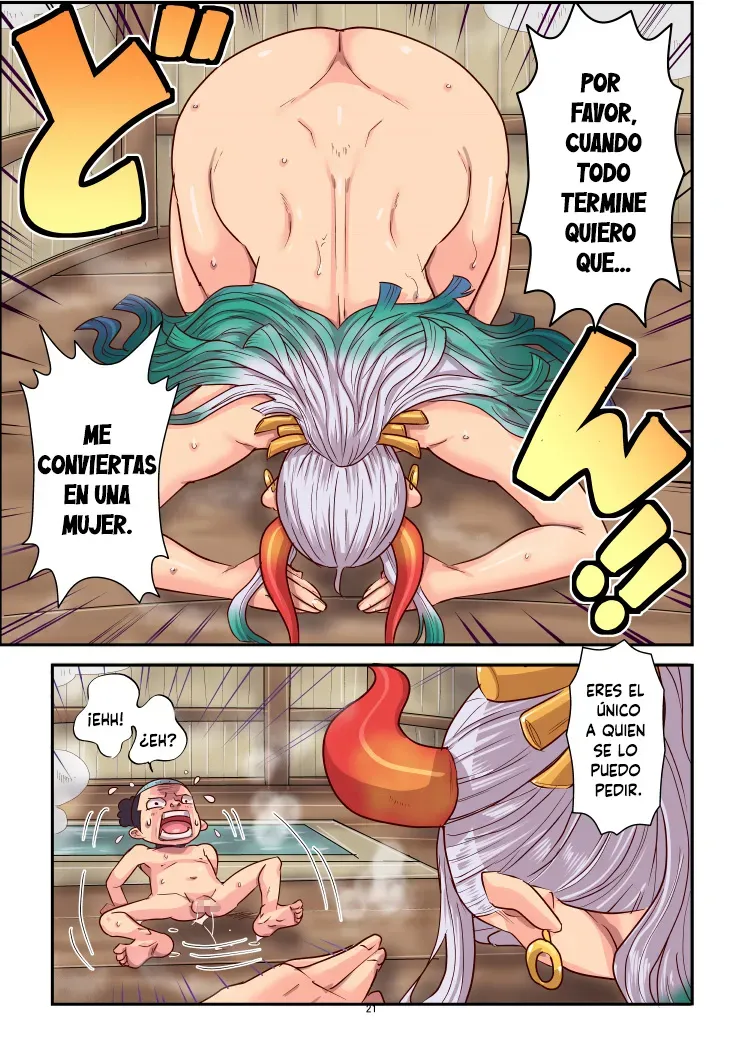 Comic Porno de [Kakutou Oukoku] Momoto Yamato (One Piece) (#21)