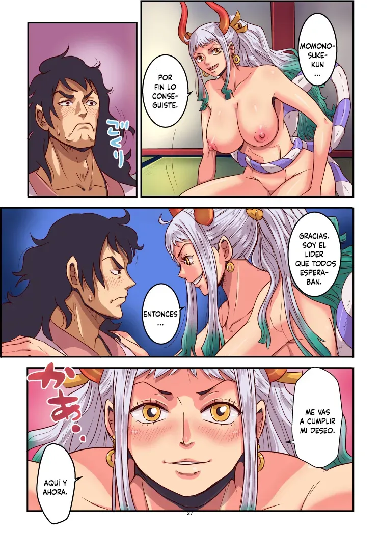 Comic Porno de [Kakutou Oukoku] Momoto Yamato (One Piece) (#27)
