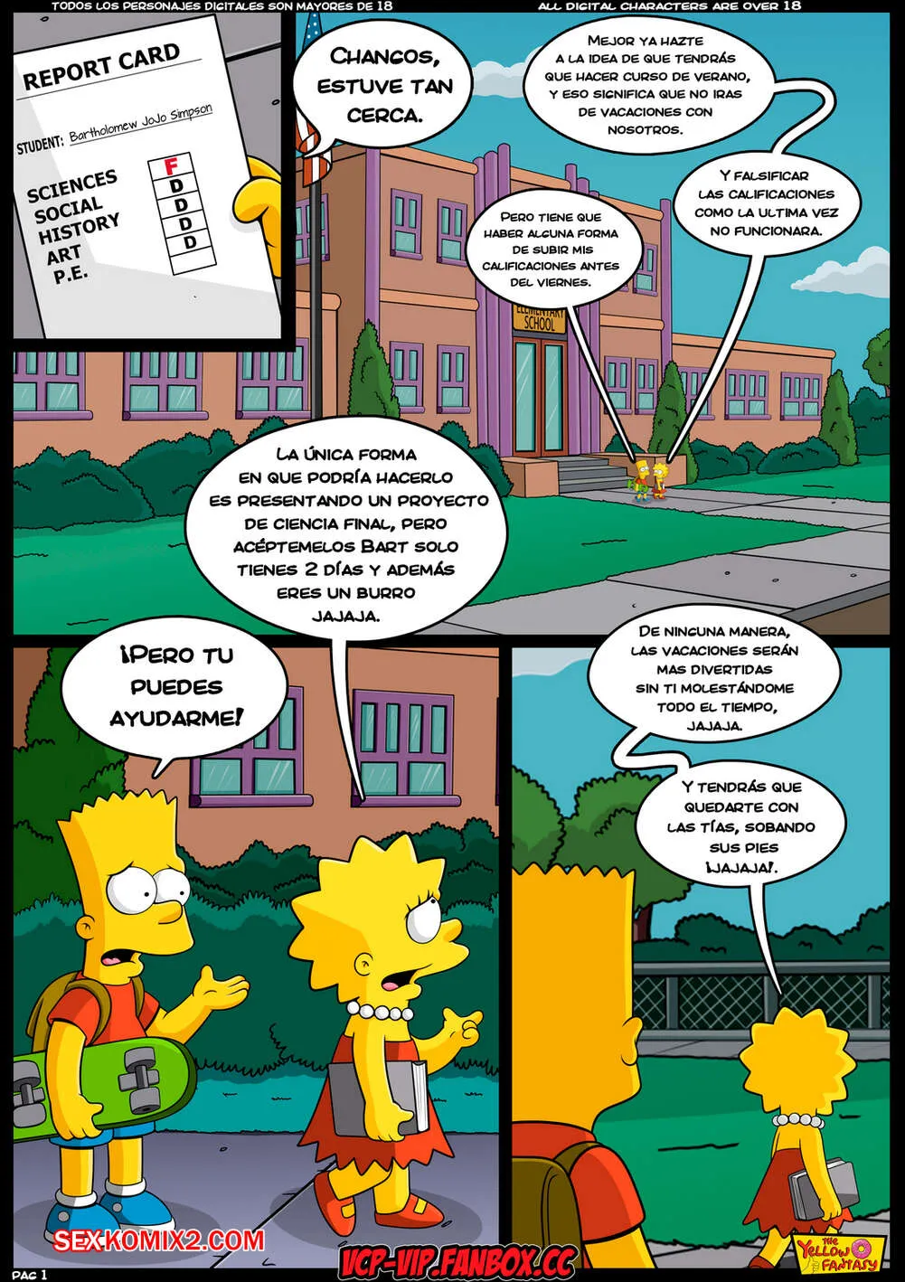 Comic Porno De Diez A Veintitantos. The Yellow Fantasy (#2)