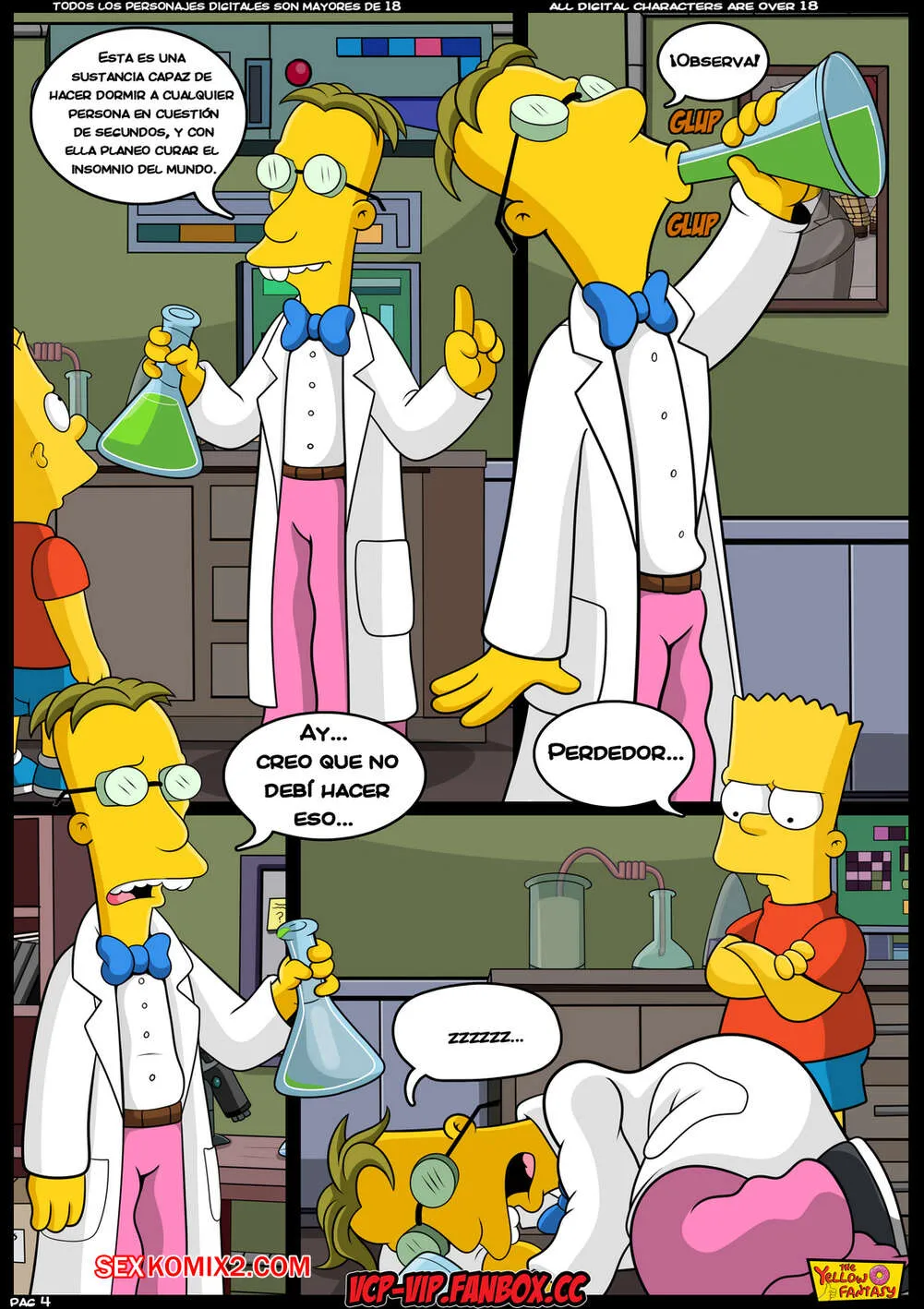 Comic Porno De Diez A Veintitantos. The Yellow Fantasy (#5)