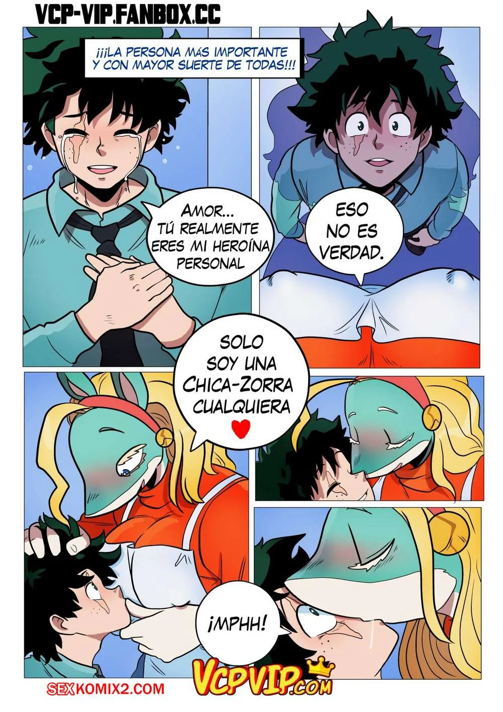 Comic Porno My Hero Academia. Estoy Aqui ParaTi. Gansoman (#5)