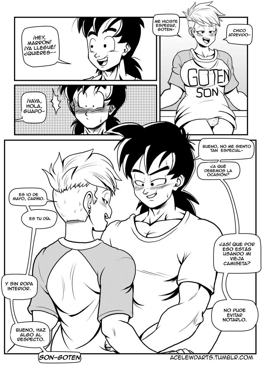 Comic Porno [AceLewdArts] Goten’s Day Special (Dragon Ball Z) (#6)
