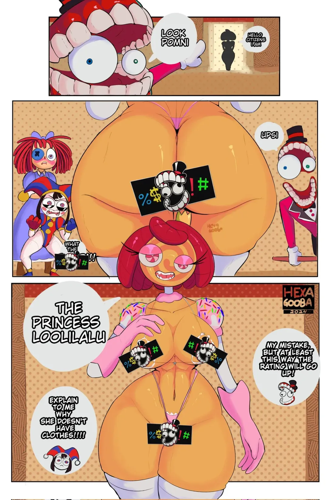 Comic Porno de The Amazing Digital Circus - HEXAgooba (#1)