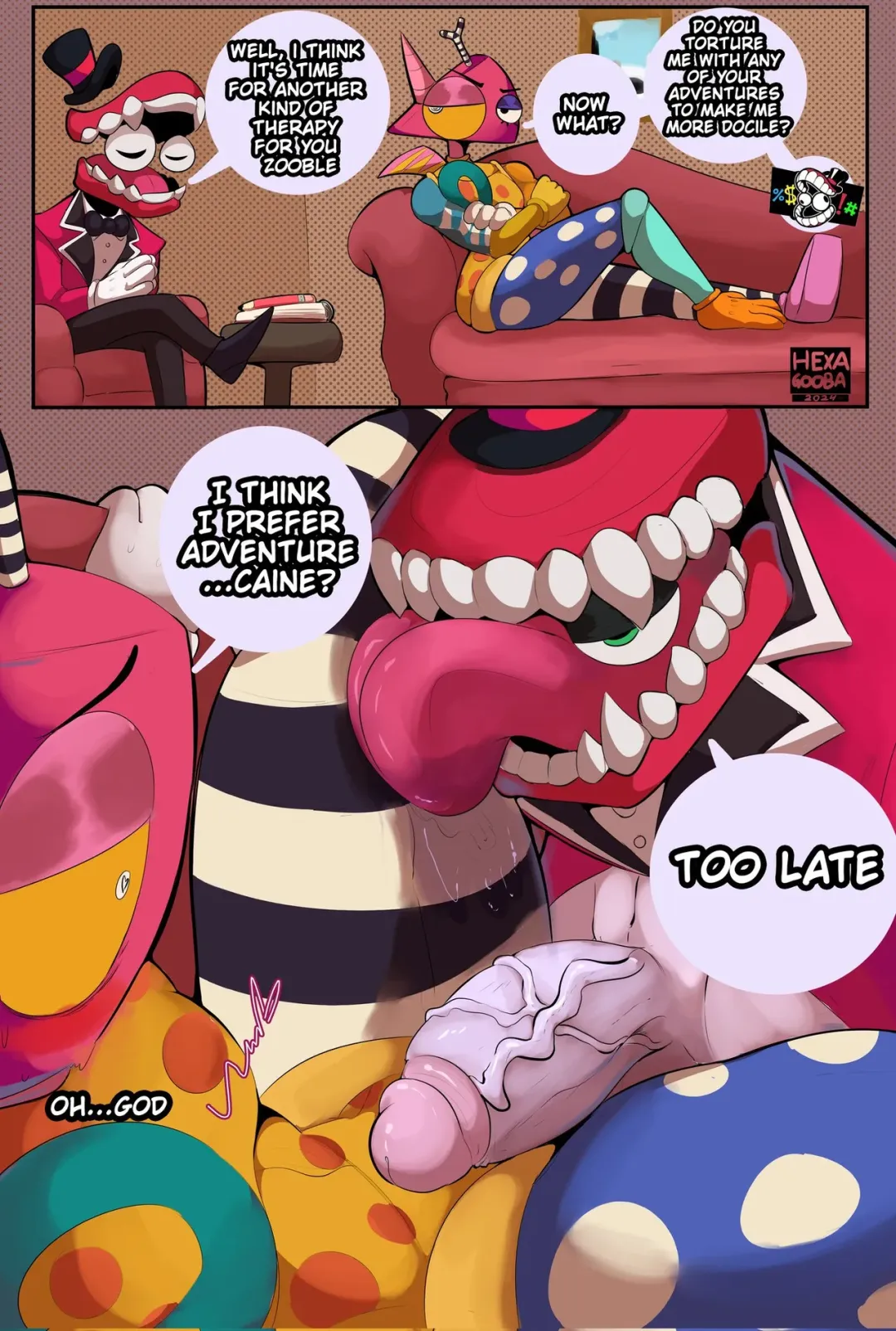 Comic Porno The Amazing Digital Circus - HEXAgooba (#6)
