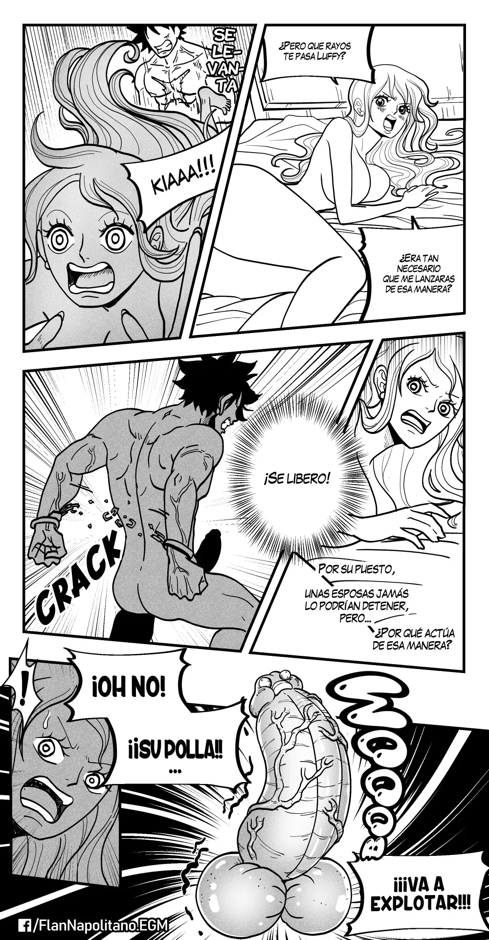 Comic Porno de [ElizaGM] Flan Napolitano 9 Maremoto (One Piece) (#19)