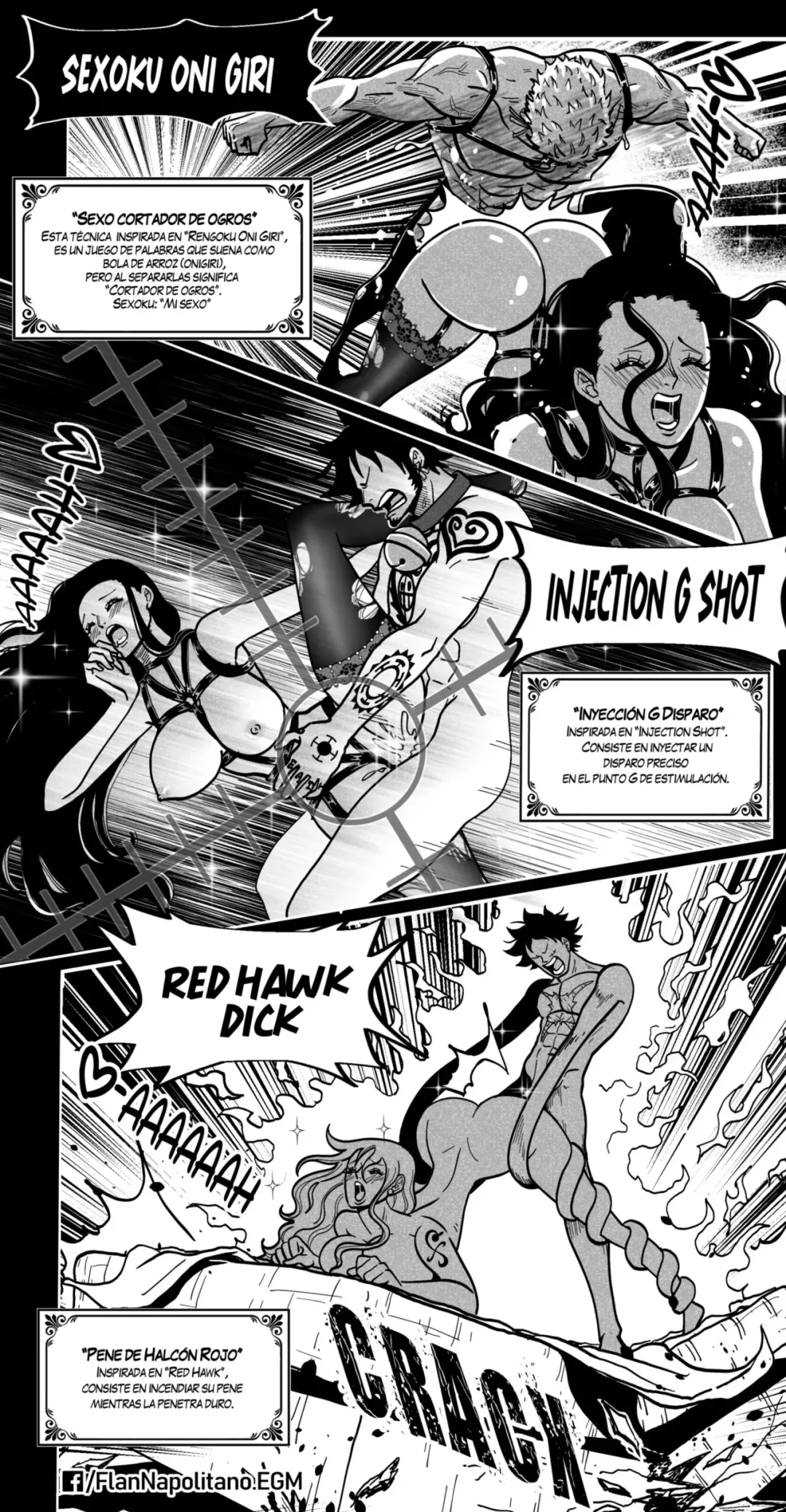Comic Porno [ElizaGM] Flan Napolitano 9 Maremoto (One Piece) (#5)