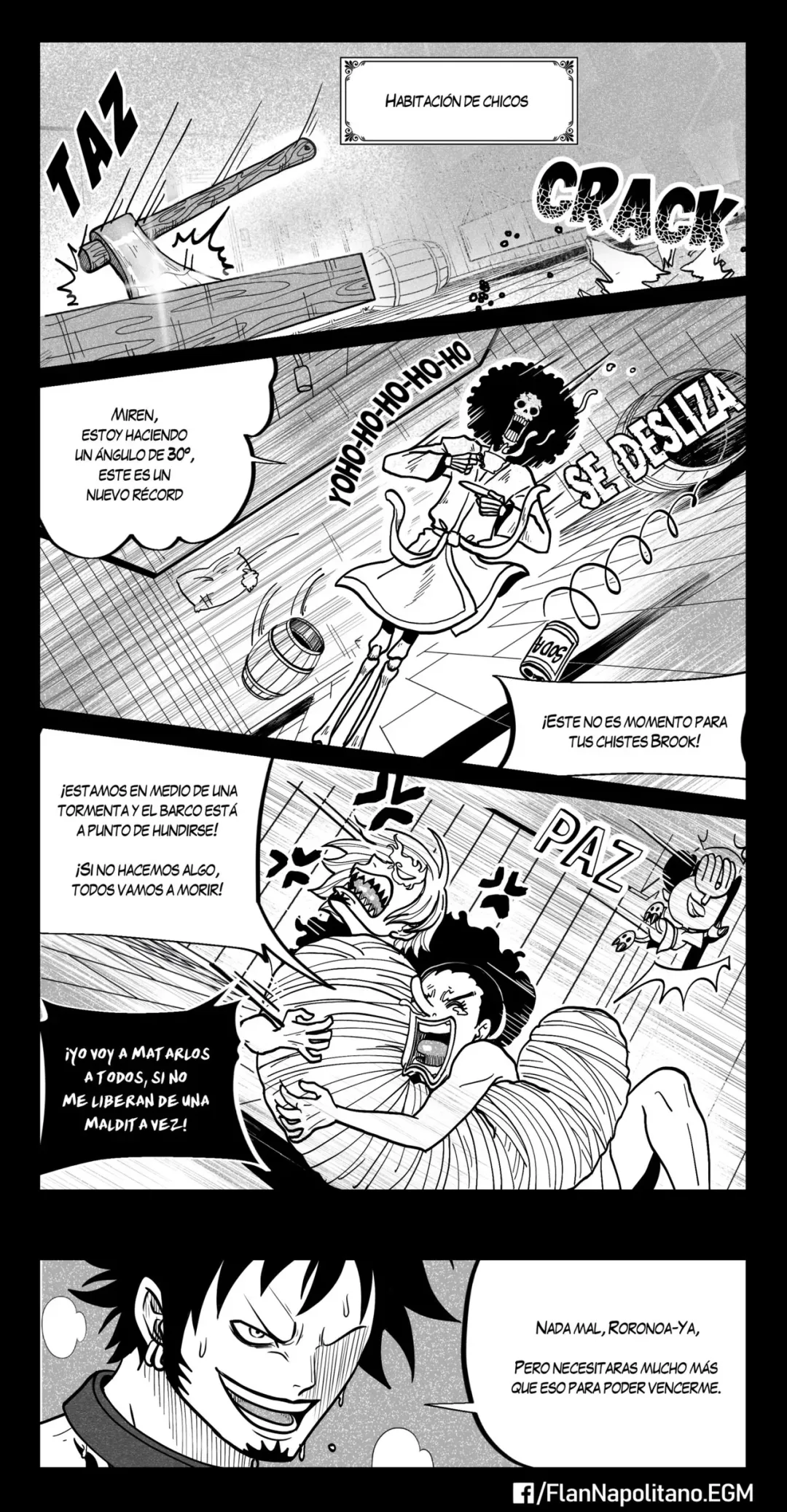 Comic Porno [ElizaGM] Flan Napolitano 9 Maremoto (One Piece) (#7)