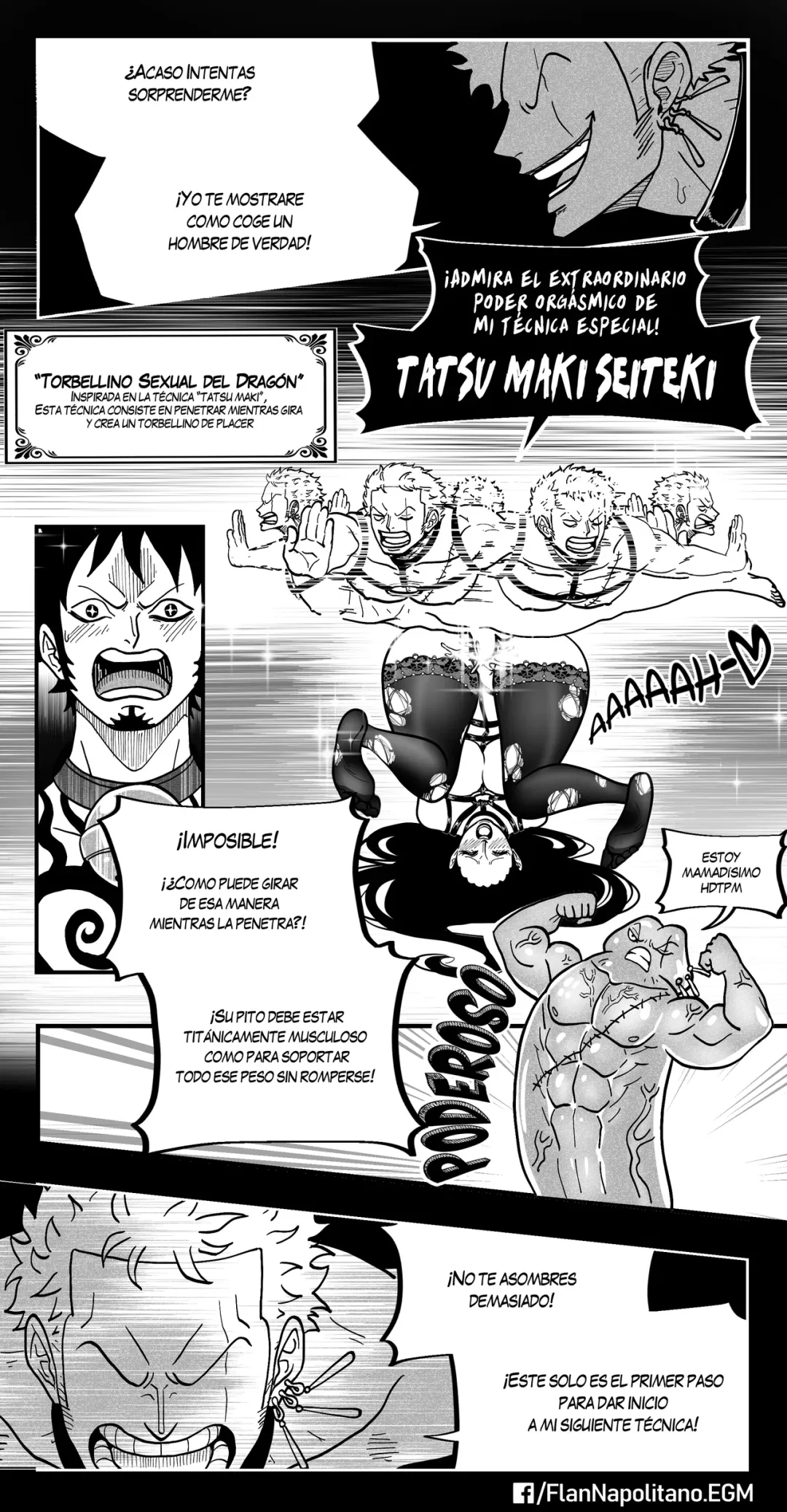 Comic Porno de [ElizaGM] Flan Napolitano 9 Maremoto (One Piece) (#9)