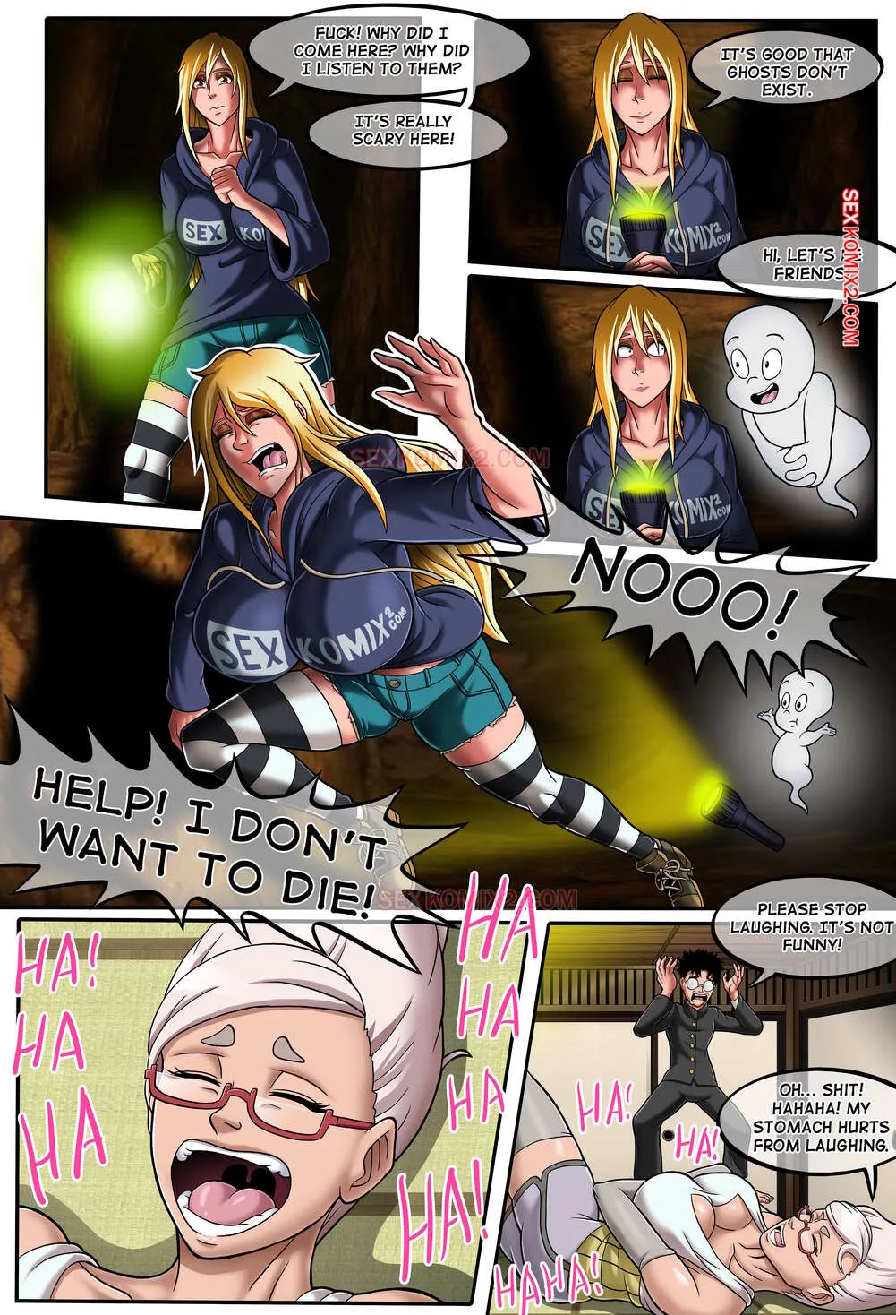 Comic Porno Dandadan. Dick Must Be Hard. By Sexkomix2.com. (#4)