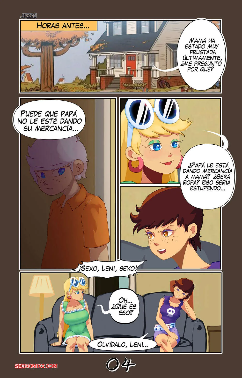 Comic Porno NIGHTLY Visit. JezzG. (#4)