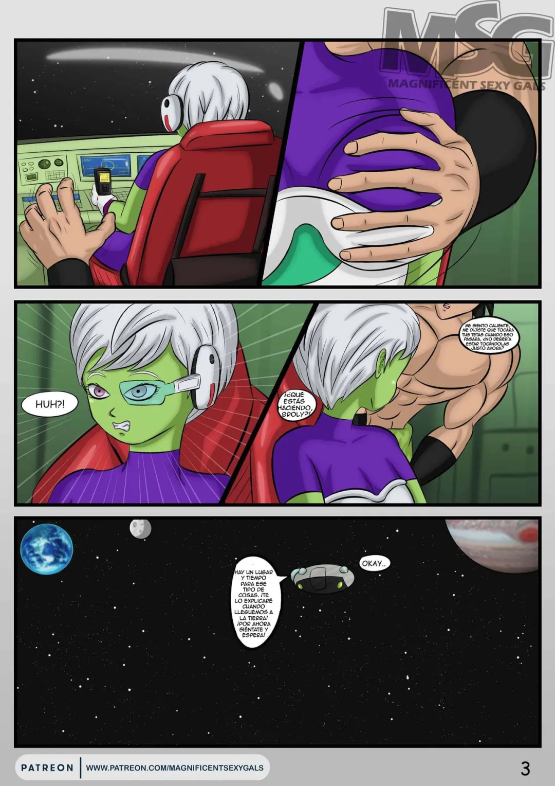 Comic Porno [Magnificent Sexy Gals] Cheelai’s Desires (Dragon Ball Super) (#3)