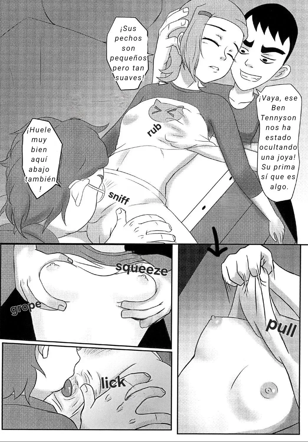 Comic Porno [Teng Zhai Zai] ROSA Desplumada (Ben 10) (#5)
