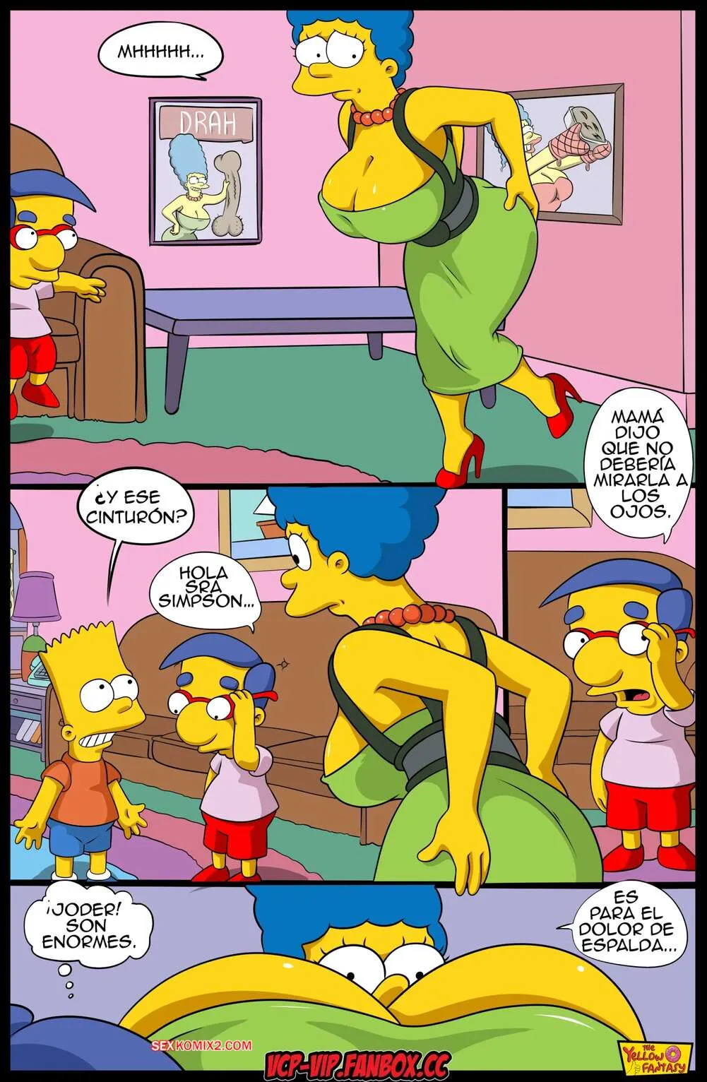 Comic Porno The Yellow Fantasy 21. Magumbos. The Simpsons (#2)