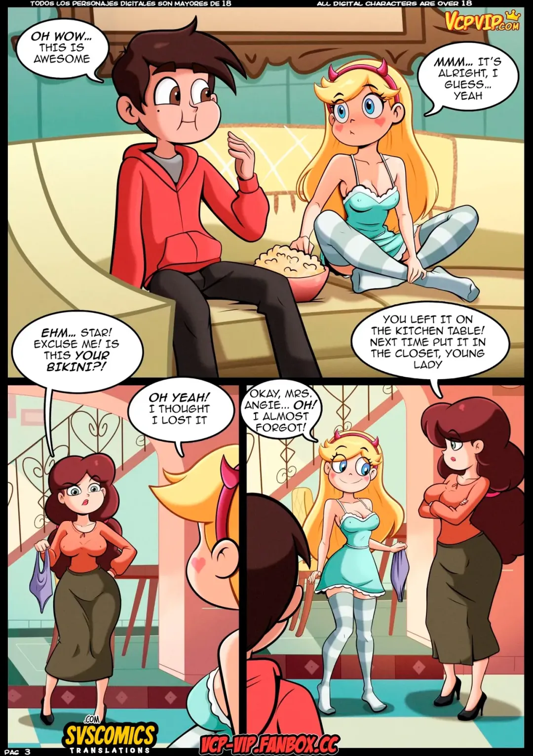 Comic Porno Echoes Of The Past - VCPVIP (#4)