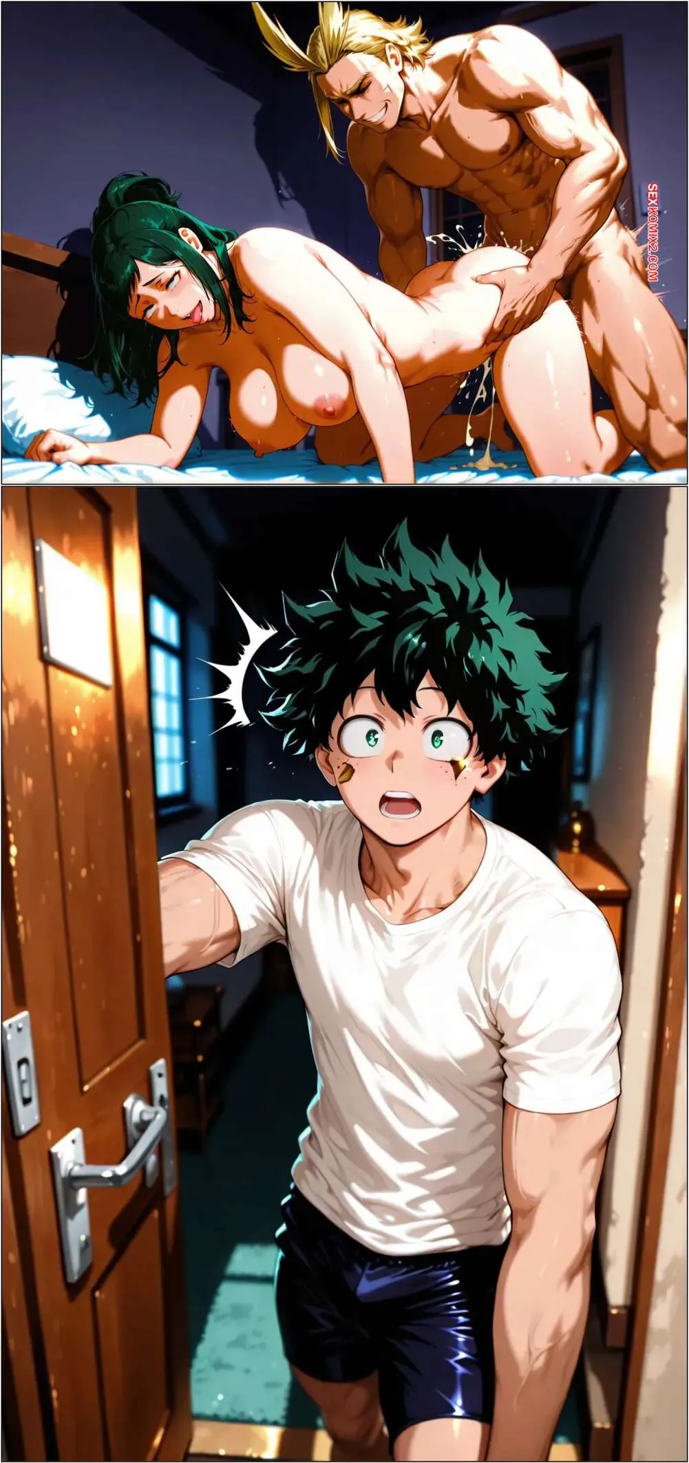 Comic Porno Dekus Mommy And Mentor Dilemma. Ronan007 (#5)