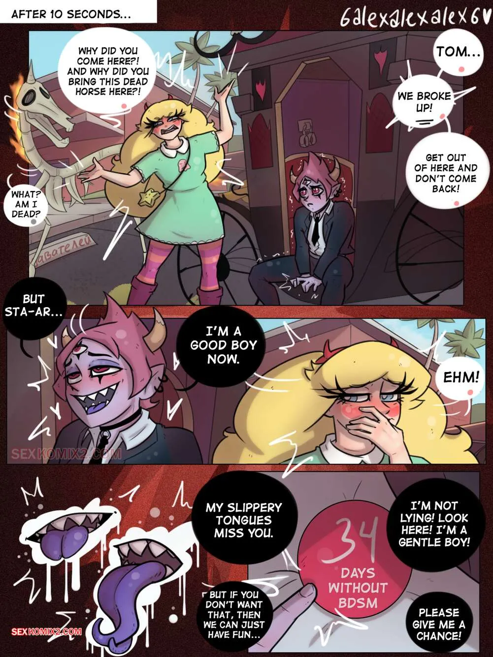 Comic Porno Star Vs Forces Of Evil. Blood Moon Ball. 6alexalexalex6. Sexkomix2.com. (#5)