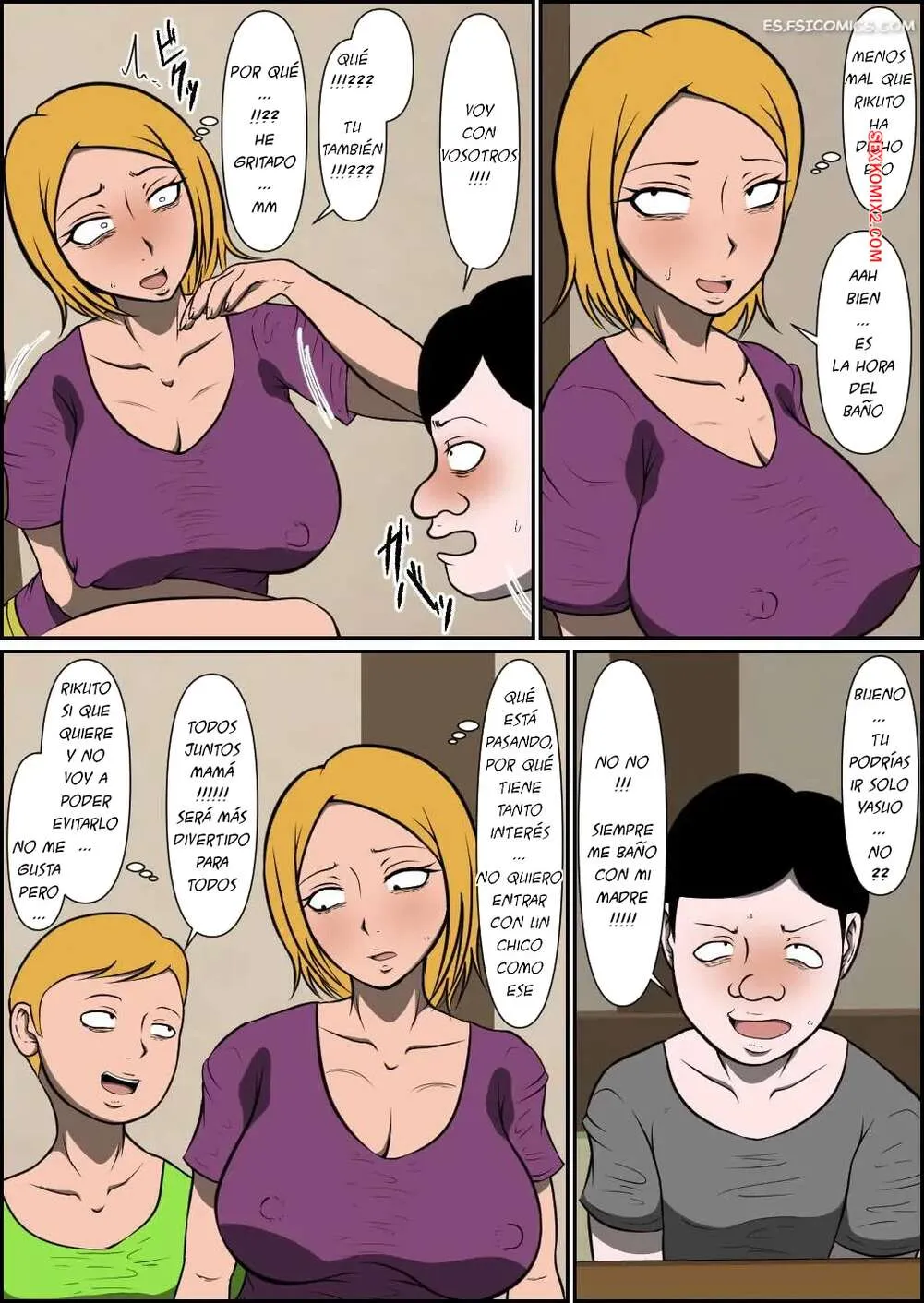 Comic Porno Una Joven Madre Lactante Seducida Por El Hijo De UN Pariente. Lumilcus (#5)