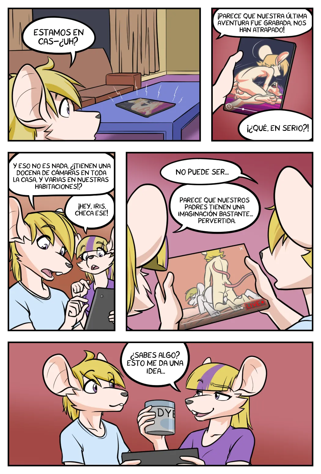 Comic Porno [Black-Kitten] The Kinky Parents And The Incestception (#2)