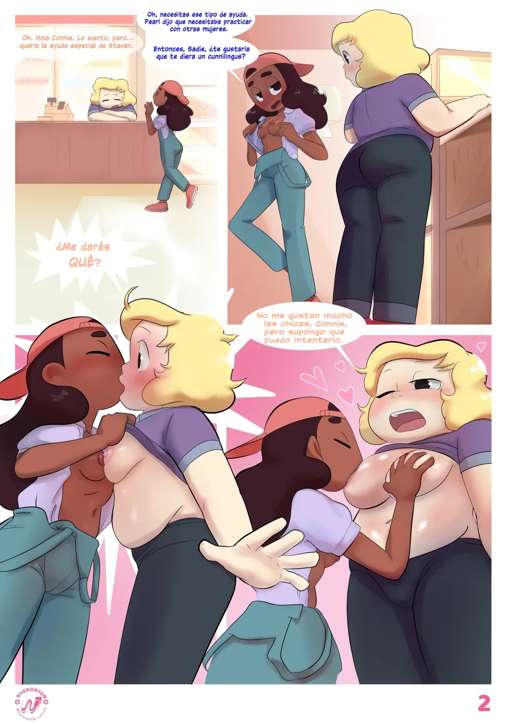 Comic Porno [Nyoronyan] Glazed N’ Jelly (Steven Universe) (#3)