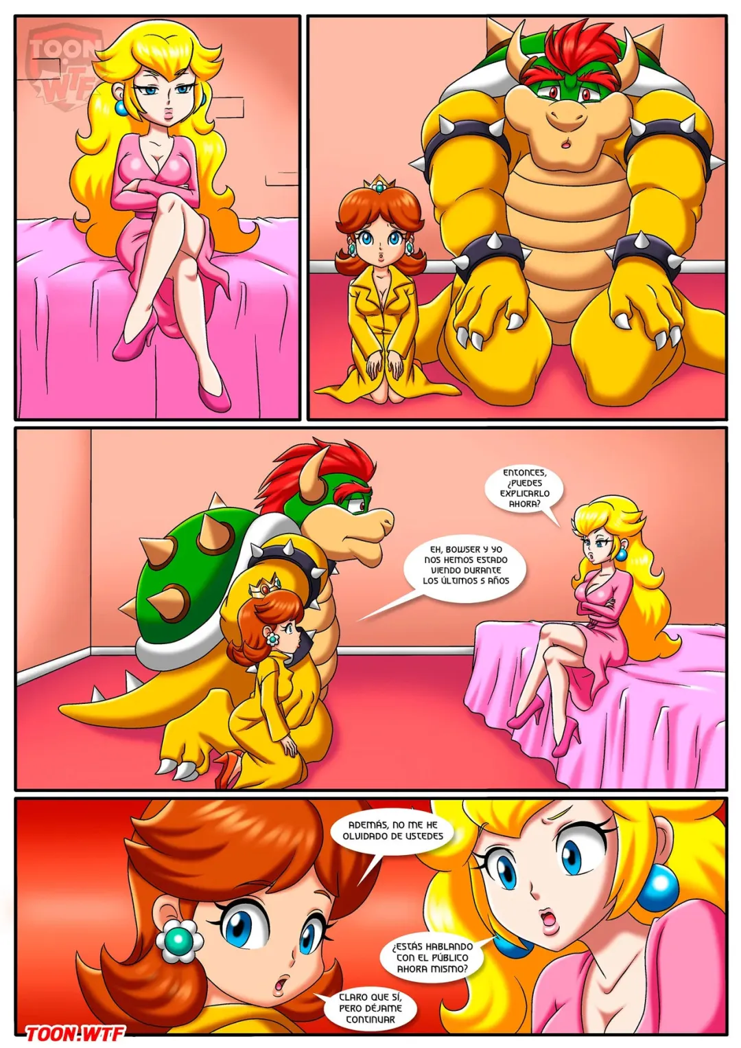 Comic Porno [PalComix] The Mushroom Kingdom Secret 2 (Super Mario Bros) (#2)