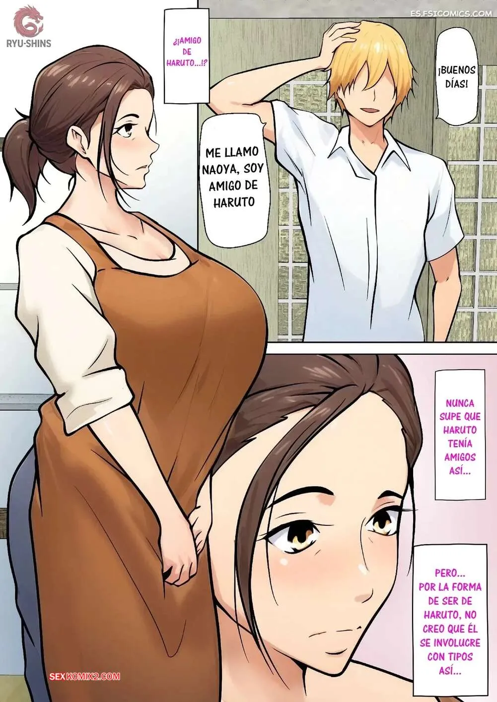 Comic Porno UN Romance Ficticio Con El Amigo De Mi Hijo. Shimipan (#3)