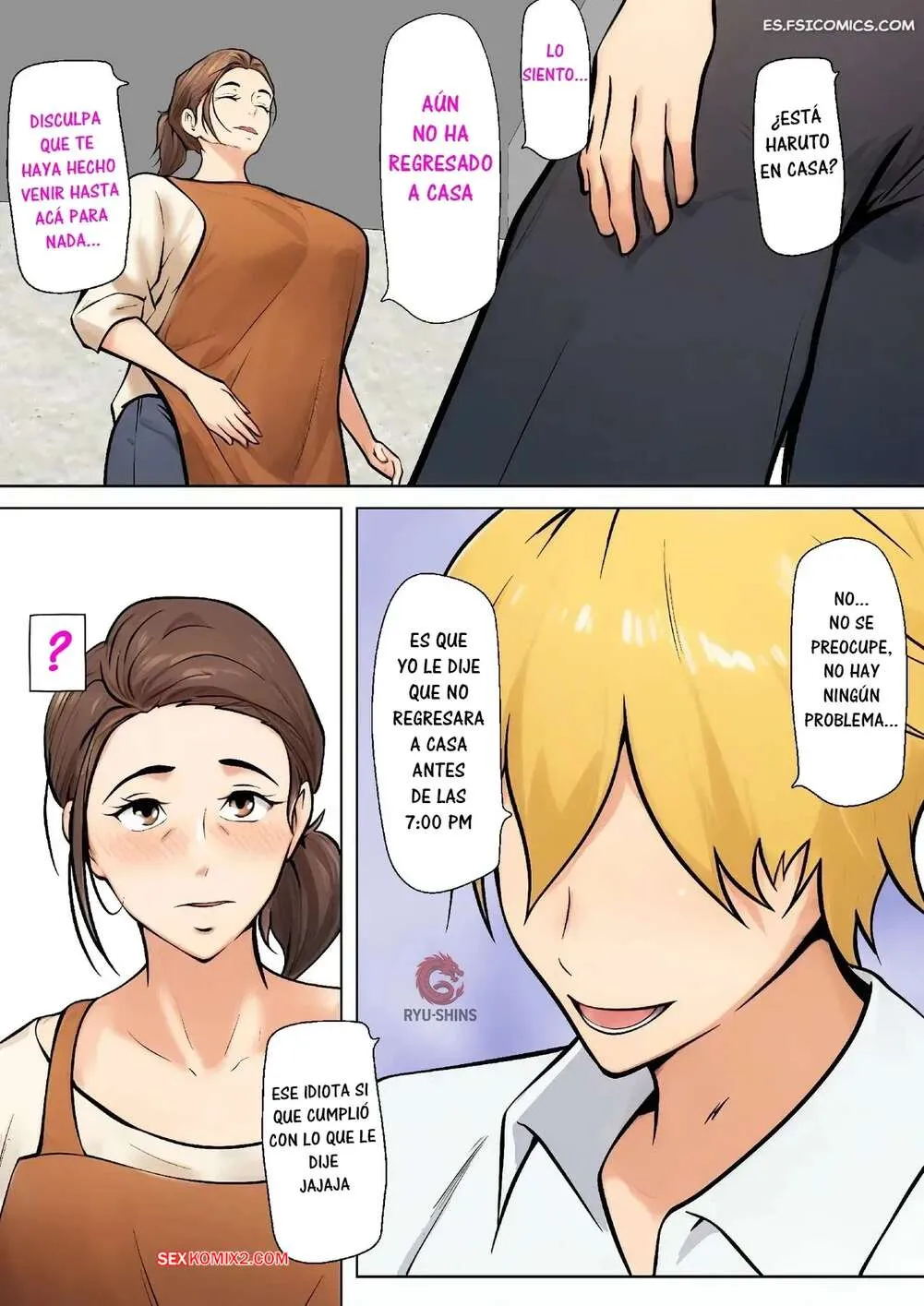 Comic Porno UN Romance Ficticio Con El Amigo De Mi Hijo. Shimipan (#4)