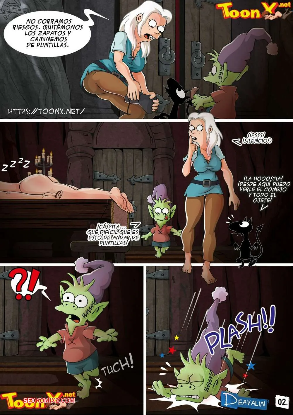 Comic Porno Desencanto. Deavalin (#3)