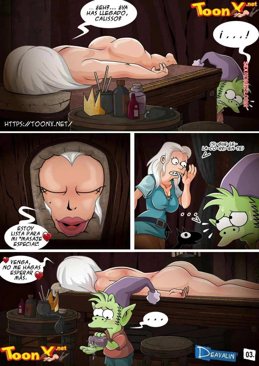 Comic Porno Desencanto. Deavalin (#4)